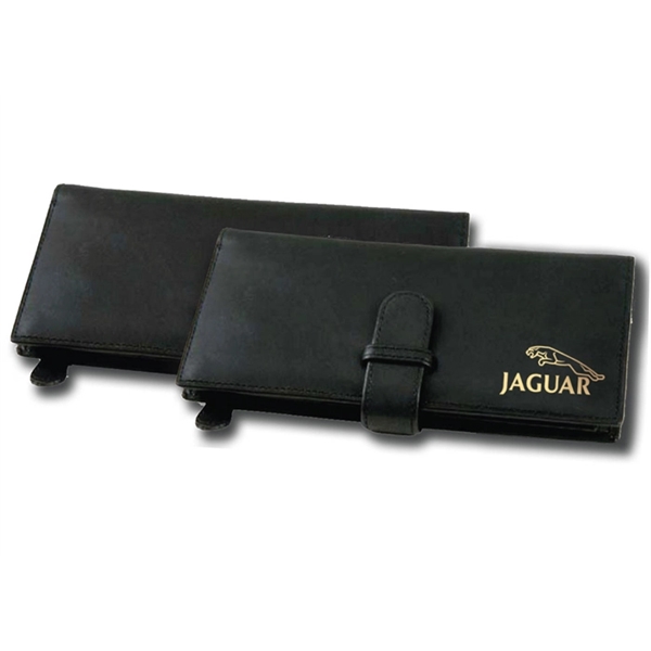 Woman's Clutch Wallet. This checkbook sized clutch is the perfect addition.... from ASI 97490 ZZ REMOVED - Winston Manufacturing / Wizzer/Winston Leather