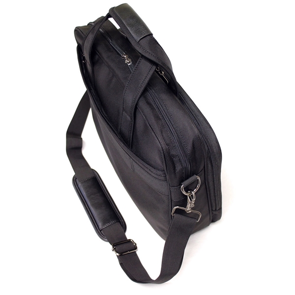 Main compartment there is a padded sleeve that fits a 17... from ASI 79384 Preferred Nation Inc