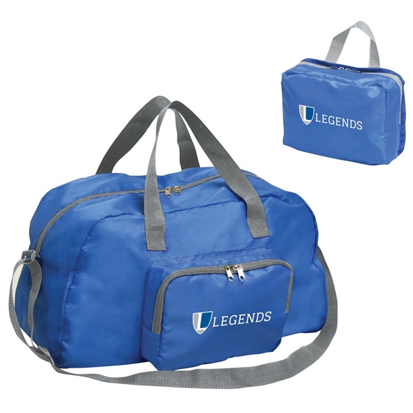 light-weight duffle is the perfect travel piece. It easily unfolds into... from ASI 79384 Preferred Nation Inc