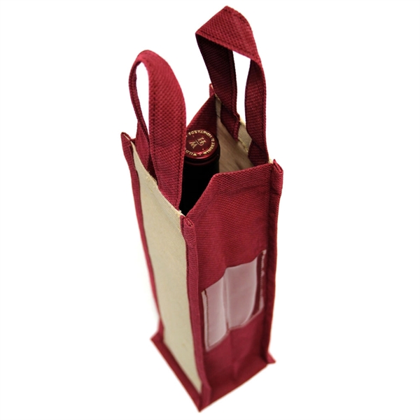 This eco conscious wine tote is the perfect gift bag to... from ASI 79384 Preferred Nation Inc