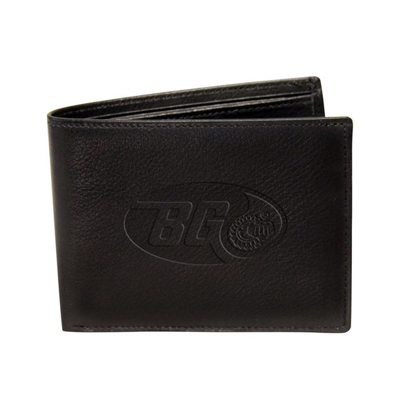 RFID protected. Made of lamb skin, with pocket divider, 6 clear... from ASI 79384 Preferred Nation Inc