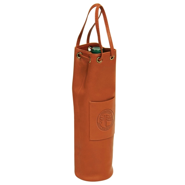 Make a great impression with this leather wine bag. Made of... from ASI 79384 Preferred Nation Inc