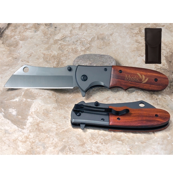 Pocket knife with stainless steel blade, titanium coated blade, clever blade,... from ASI 99030 Zipline / Zipline®