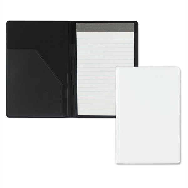 Junior writing pad made of vinyl and measuring 8.43"H x 5.31"W... from ASI 54040 Fey Promo