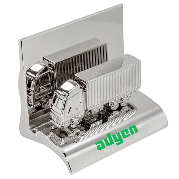 Truck shaped business card holder made of metal.... from ASI 40544 Binaco / Binaline