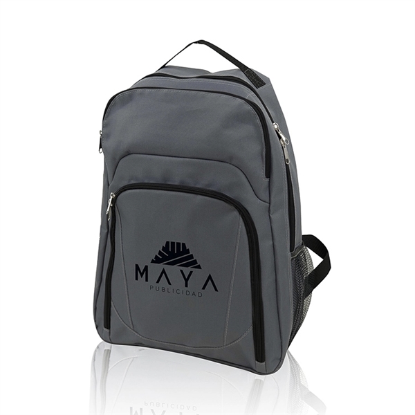 600 Denier Backpack with double zipper pull on main compartment. 2... from ASI 30112 ACE Products