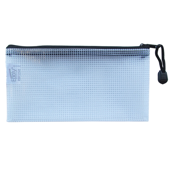 4" x 8" Polyweave® small zippered document bag.... from ASI 52541 Epoly Corp