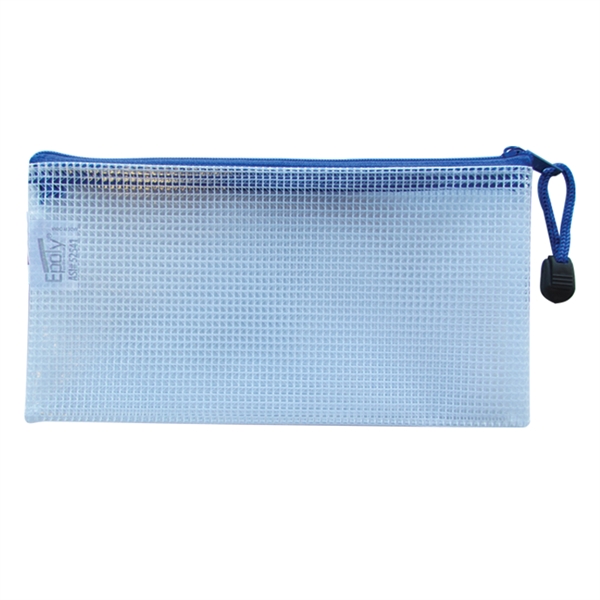 4" x 8" Polyweave® small zippered document bag.... from ASI 52541 Epoly Corp