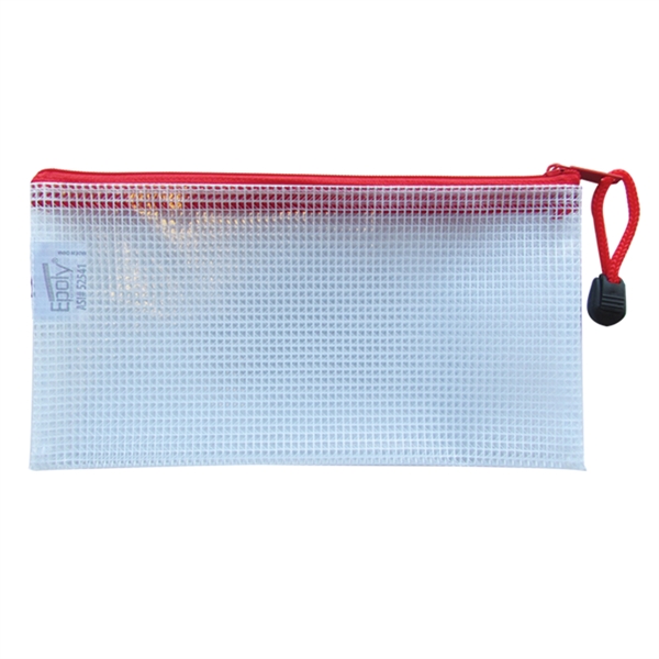 4" x 8" Polyweave® small zippered document bag.... from ASI 52541 Epoly Corp