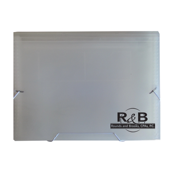 13" x 9 1/2" x 1 1/2" expandable polypropylene file with... from ASI 52541 Epoly Corp