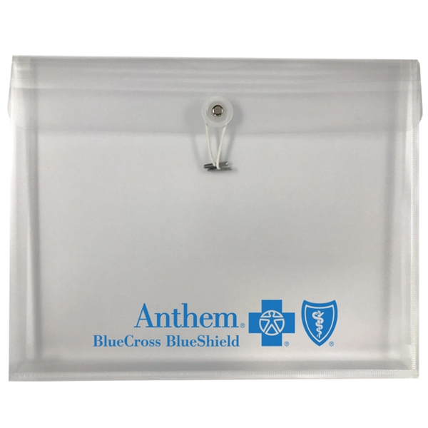 12" x 9 1/2" x 1" translucent envelope with string-tie closure... from ASI 52541 Epoly Corp