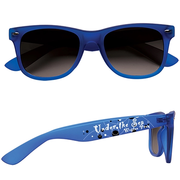 Soft finish plastic sunglasses with customization.... from ASI 62190 Illini