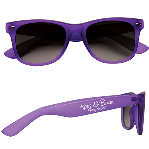 Soft finish plastic sunglasses with customization.... from ASI 62190 Illini