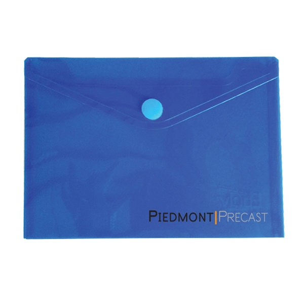Invitation envelope with soft ribbing, a touch closure, and several translucent... from ASI 52541 Epoly Corp