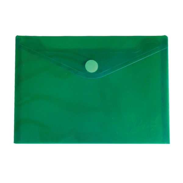 Invitation envelope with soft ribbing, a touch closure, and several translucent... from ASI 52541 Epoly Corp