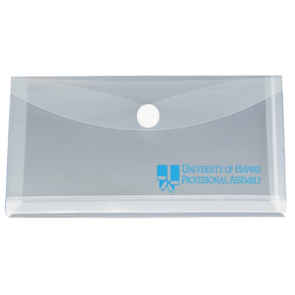 10" x 5 1/4" x 1 1/4" translucent polypropylene #10 envelope... from ASI 52541 Epoly Corp
