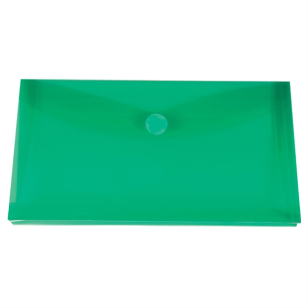 10" x 5 1/4" x 1 1/4" translucent polypropylene #10 envelope... from ASI 52541 Epoly Corp