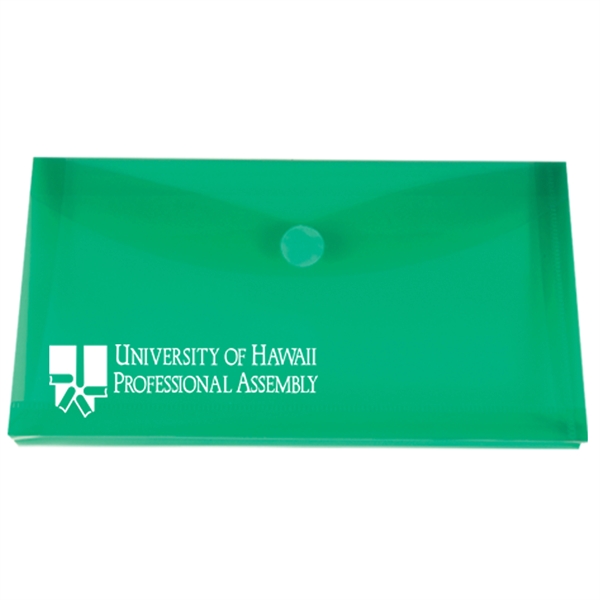 10" x 5 1/4" x 1 1/4" translucent polypropylene #10 envelope... from ASI 52541 Epoly Corp