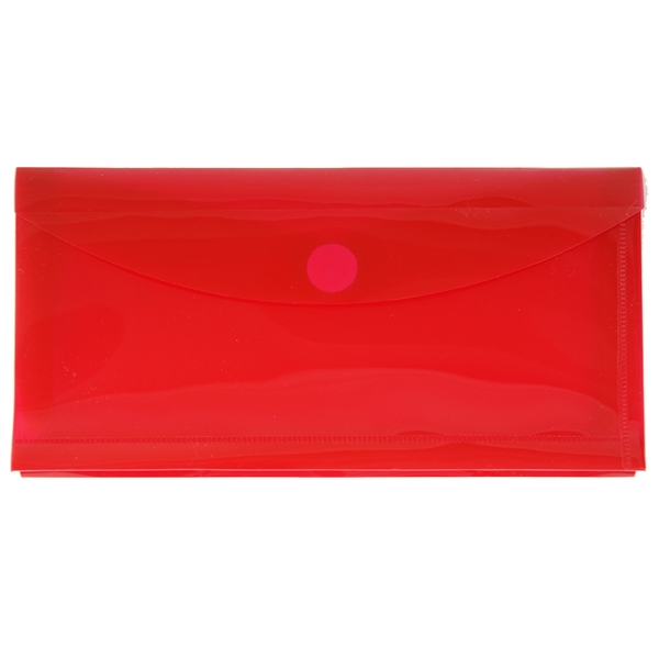 10" x 5 1/4" x 1 1/4" translucent polypropylene #10 envelope... from ASI 52541 Epoly Corp