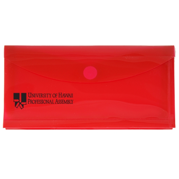 10" x 5 1/4" x 1 1/4" translucent polypropylene #10 envelope... from ASI 52541 Epoly Corp