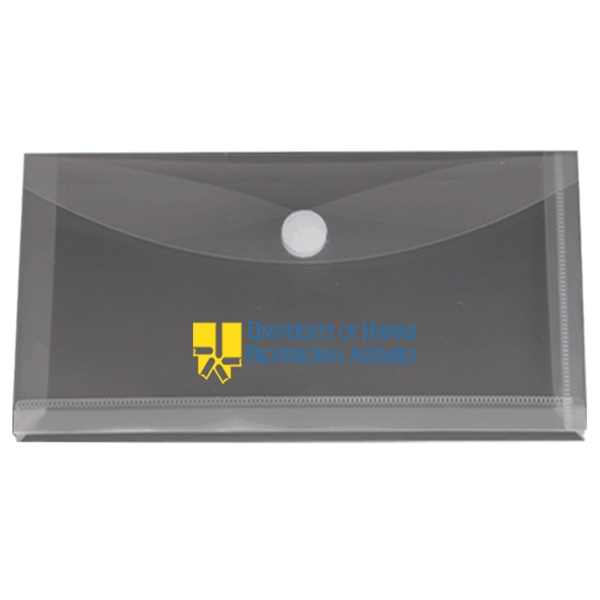 10" x 5 1/4" x 1 1/4" translucent polypropylene #10 envelope... from ASI 52541 Epoly Corp