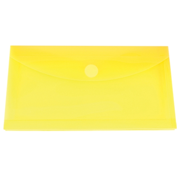 10" x 5 1/4" x 1 1/4" translucent polypropylene #10 envelope... from ASI 52541 Epoly Corp