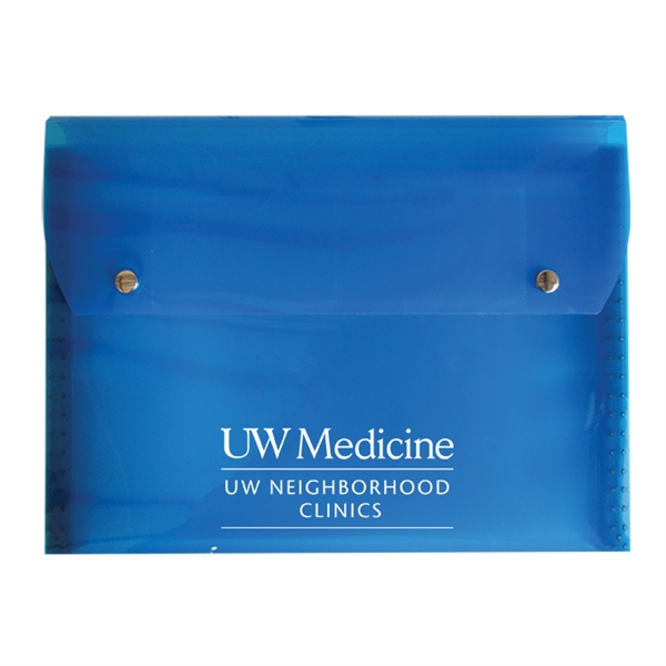 13" x 9 1/2" x 1 1/2" expandable polypropylene six-pocket drawer... from ASI 52541 Epoly Corp