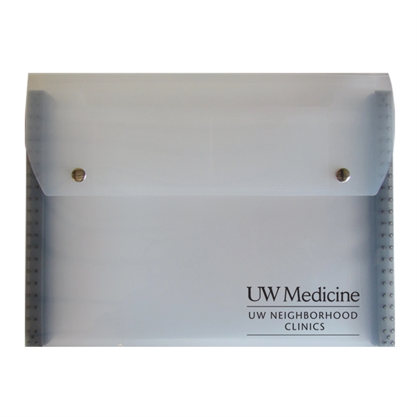 13" x 9 1/2" x 1 1/2" expandable polypropylene six-pocket drawer... from ASI 52541 Epoly Corp