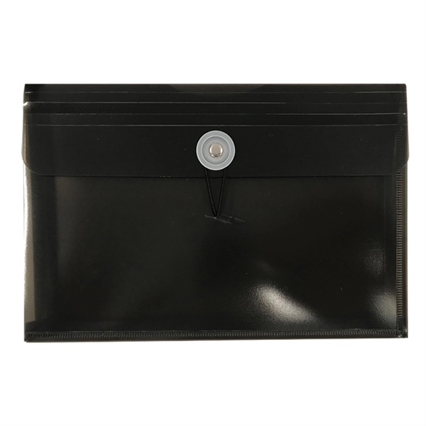 9 1/4" x 6 1/4" x 1" translucent envelope with string-tie... from ASI 52541 Epoly Corp