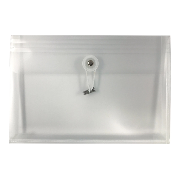 9 1/4" x 6 1/4" x 1" translucent envelope with string-tie... from ASI 52541 Epoly Corp