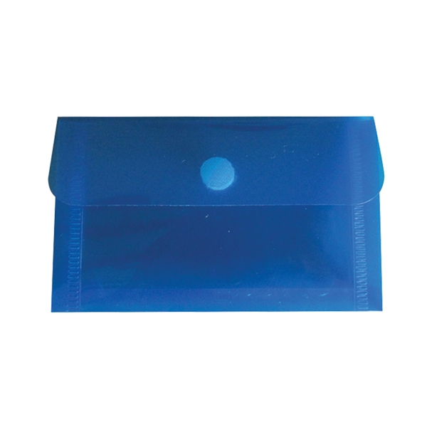 Business envelope measuring 4 1/2" x 2 1/2" x 3/4" with... from ASI 52541 Epoly Corp