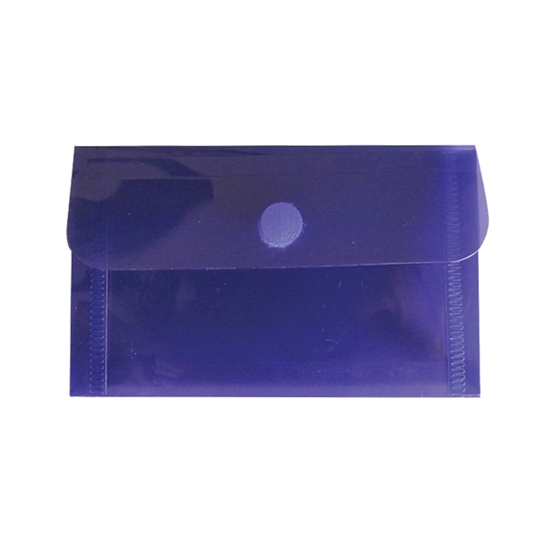 Business envelope measuring 4 1/2" x 2 1/2" x 3/4" with... from ASI 52541 Epoly Corp