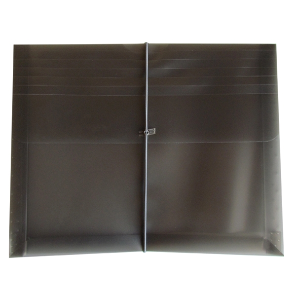 Translucent side-open envelope with a 3" gusset, two 1.5" pockets which... from ASI 52541 Epoly Corp