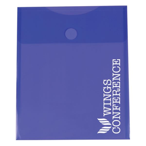9 5/8" x 11 3/4" translucent polypropylene envelope with top opening,... from ASI 52541 Epoly Corp