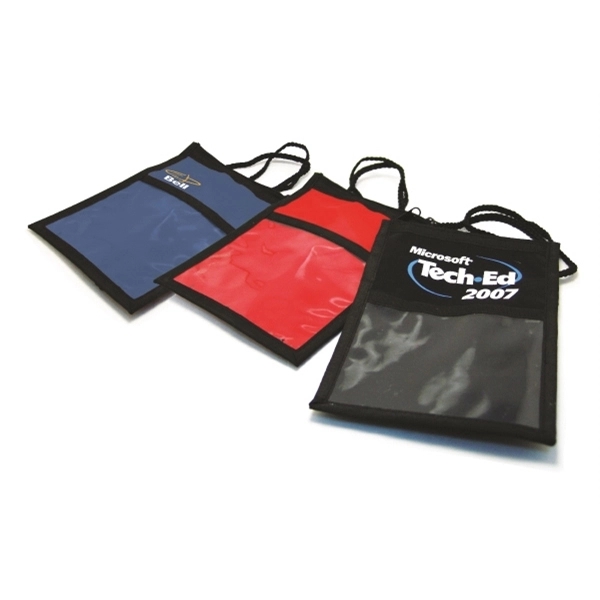 5" x 7" nylon badge holder with 44" cord. Assembled in... from ASI 30250 AZX Sport USA