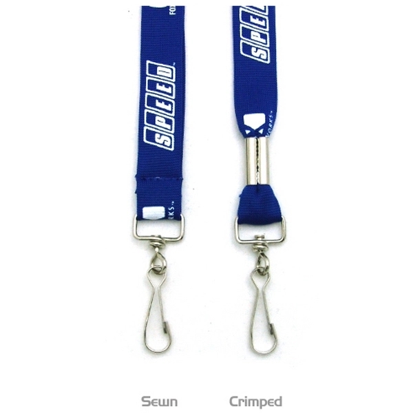 35" polyester tubular lanyard with choice of hardware. Next Day Service.... from ASI 30250 AZX Sport USA