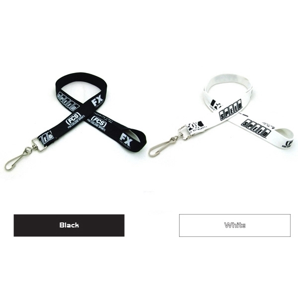 35" polyester tubular lanyard with choice of hardware. Next Day Service.... from ASI 30250 AZX Sport USA