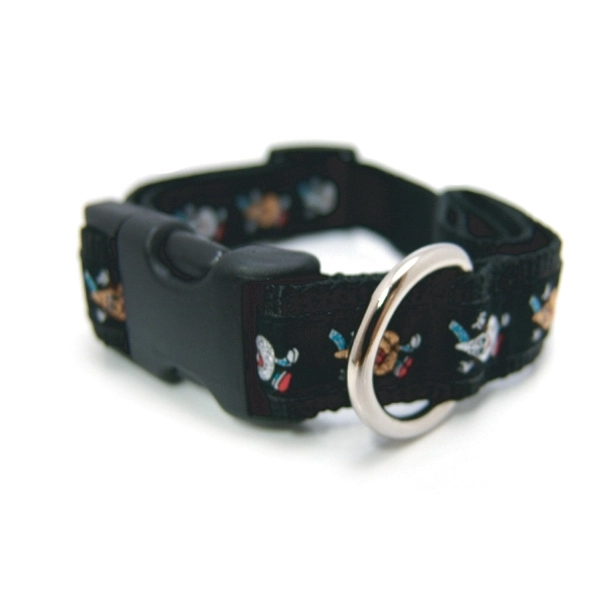 1" wide webbed polyester adjustable pet collar with heavy-duty hardware. Assembled... from ASI 30250 AZX Sport USA