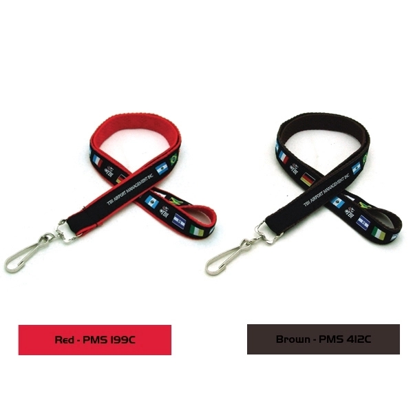 35" x 3/4" polyester lanyard with detachable buckle... from ASI 30250 AZX Sport USA