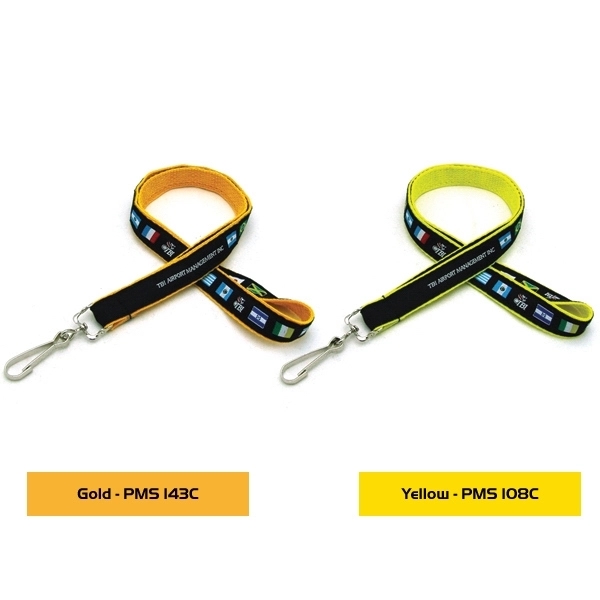 35" x 3/4" polyester lanyard with detachable buckle... from ASI 30250 AZX Sport USA