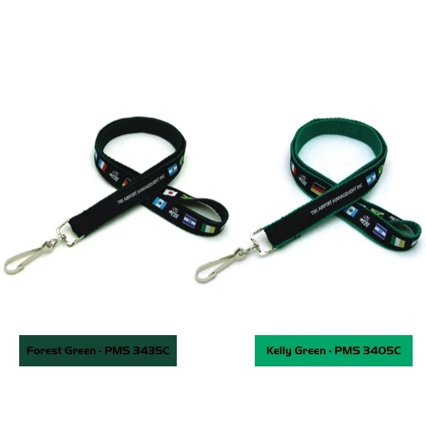 35" x 3/4" polyester lanyard with detachable buckle... from ASI 30250 AZX Sport USA