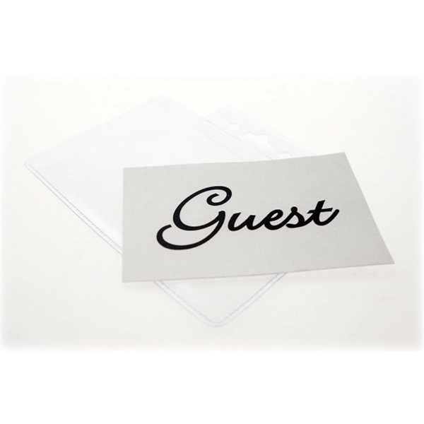 3 3/8" x 2 1/4" stock paper lanyard insert. Assembled in... from ASI 30250 AZX Sport USA