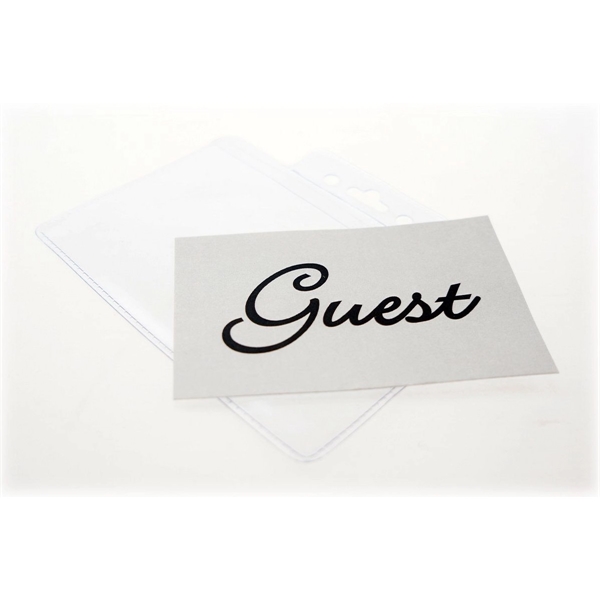 4" x 7" Pit Pass paper lanyard insert. Assembled in the... from ASI 30250 AZX Sport USA