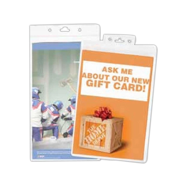 2 3/4" x  3 3/4" paper card stock lanyard insert.... from ASI 30250 AZX Sport USA