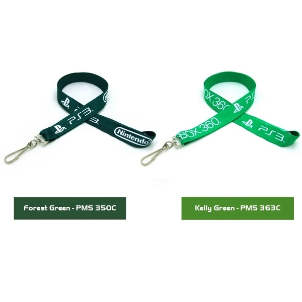 35" flat lanyard with choice of hardware and silkscreened imprint. Assembled... from ASI 30250 AZX Sport USA