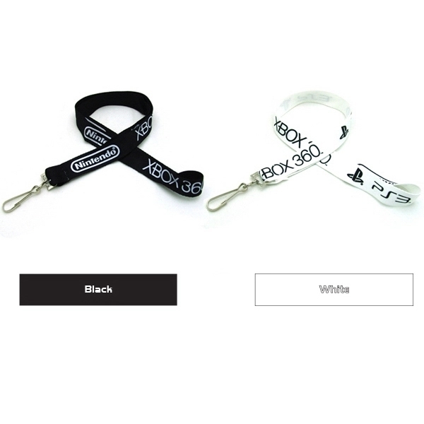 35" flat lanyard with choice of hardware and silkscreened imprint. Assembled... from ASI 30250 AZX Sport USA