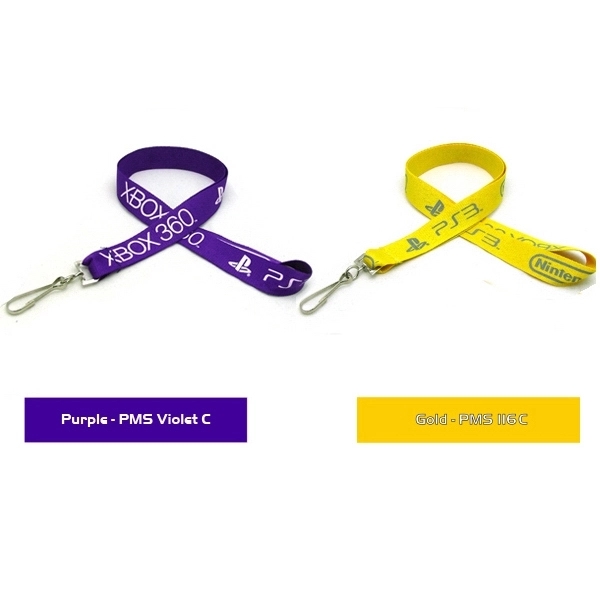 35" flat lanyard with choice of hardware. Next Day Service. Assembled... from ASI 30250 AZX Sport USA