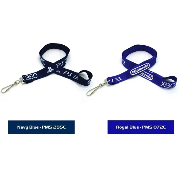 35" flat lanyard with choice of hardware. Next Day Service. Assembled... from ASI 30250 AZX Sport USA