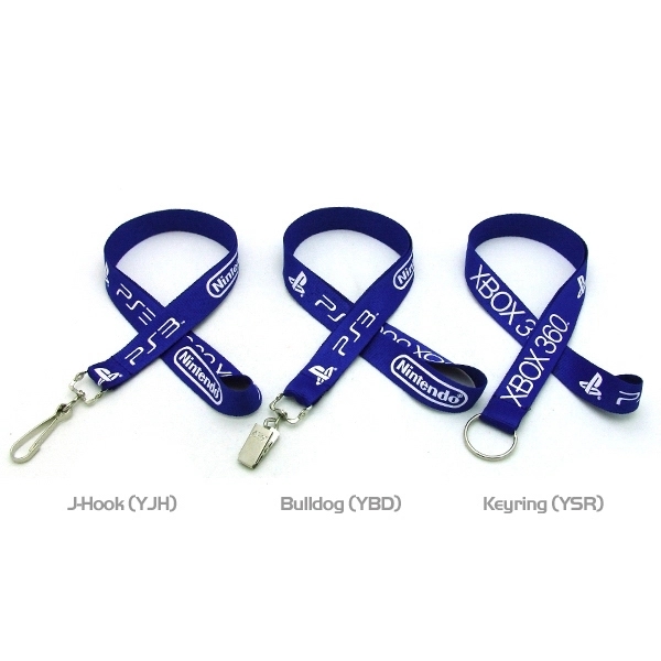 35" flat lanyard with choice of hardware. Next Day Service. Assembled... from ASI 30250 AZX Sport USA