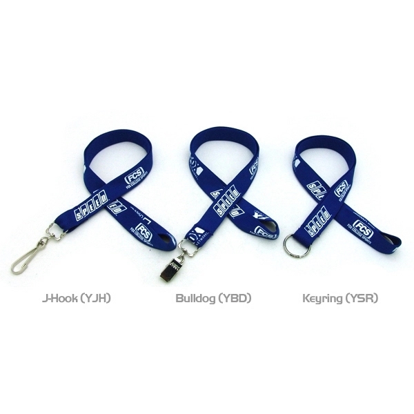 35" tubular polyester lanyard with choice of hardware. 3-Day Service.... from ASI 30250 AZX Sport USA